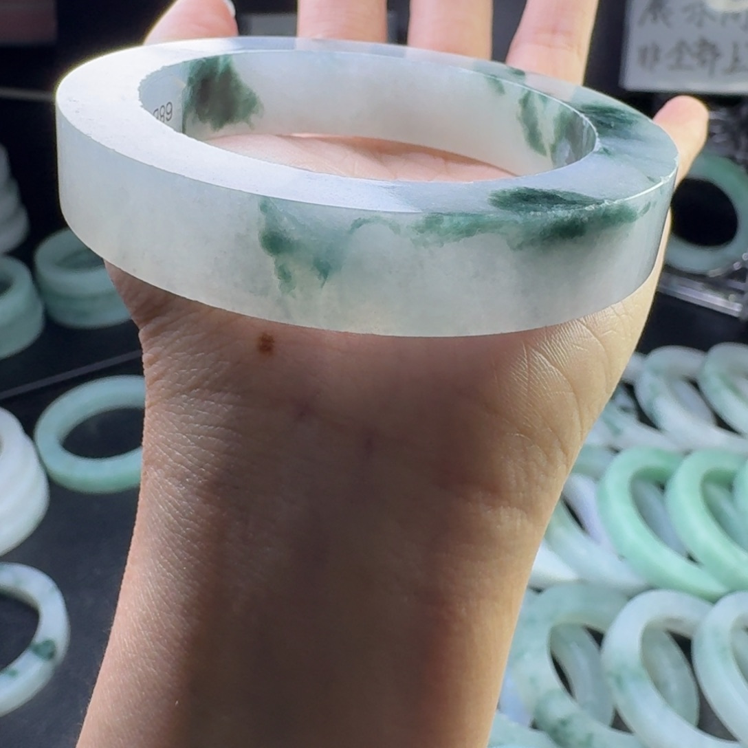 定制翡翠53-58正未镶嵌