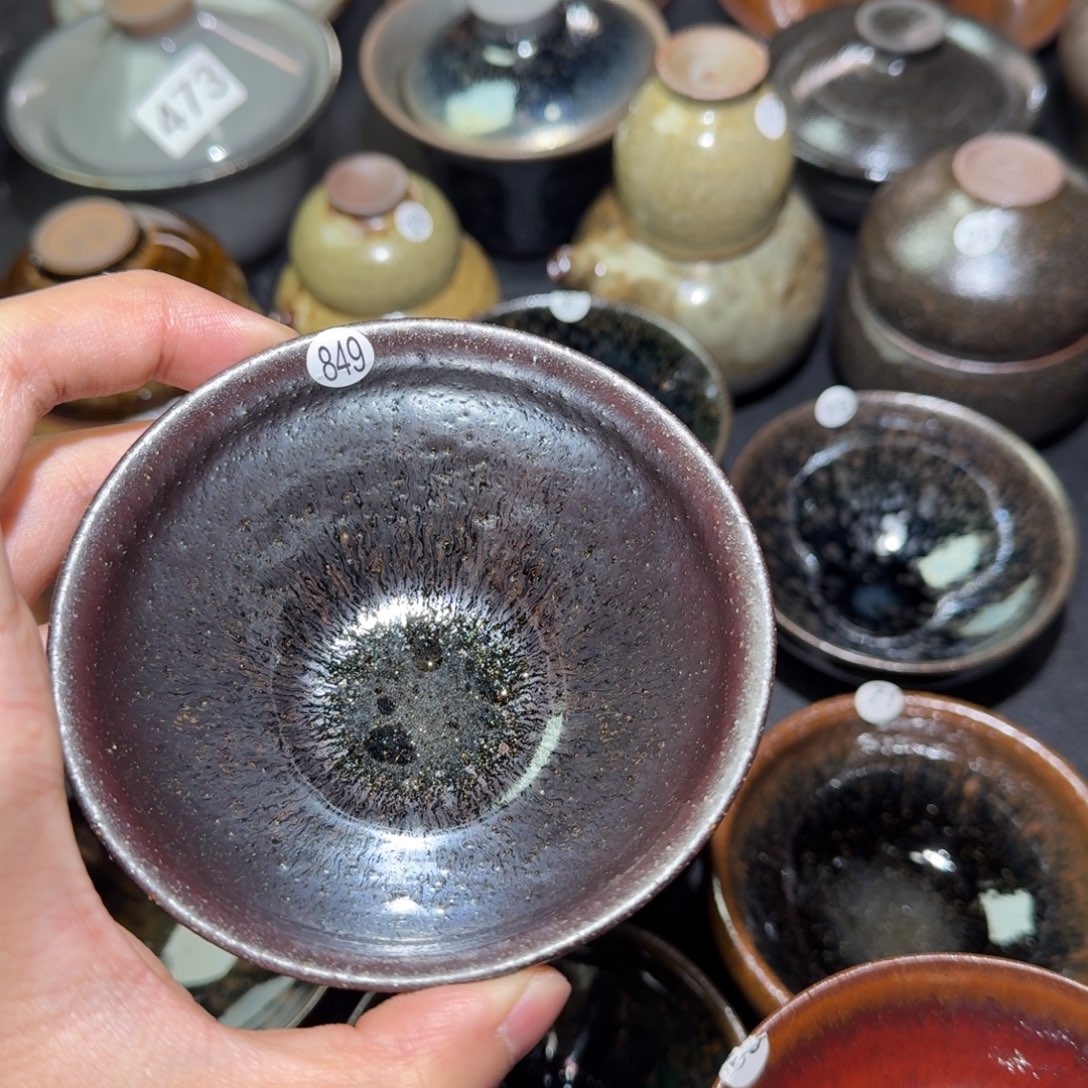 知***龍茶盏精品柴烧自烧自卖849