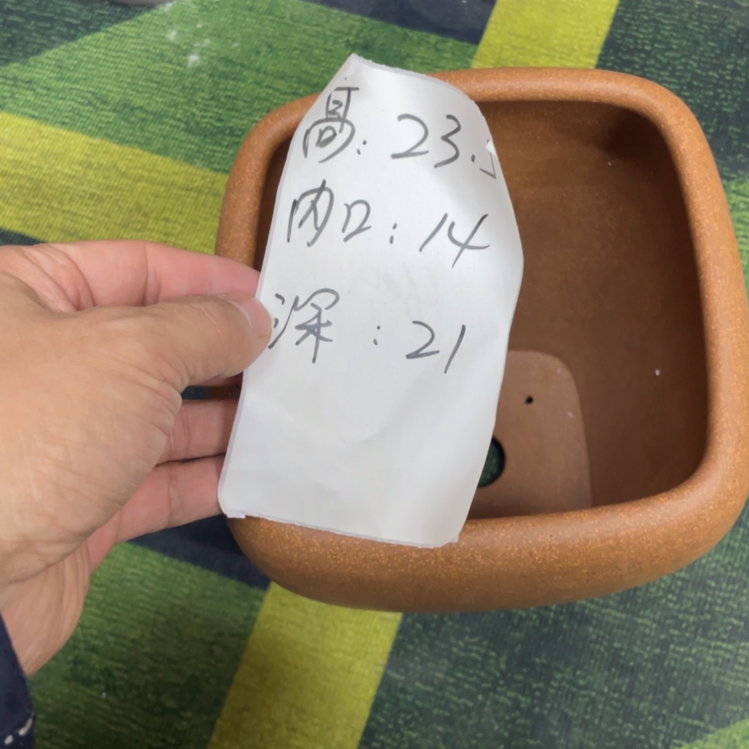 紫砂花盆默*花盆花盆