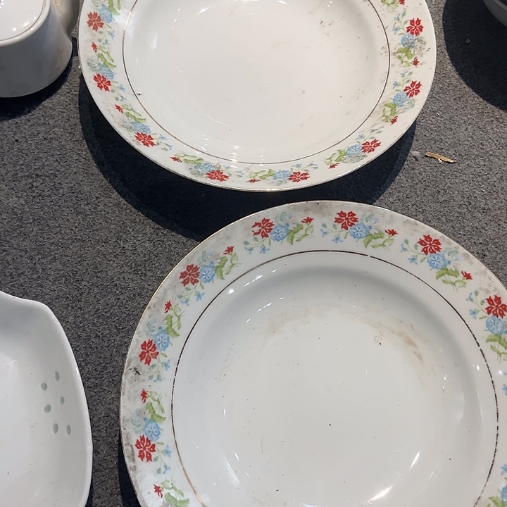 景德镇陶瓷窝盘2个