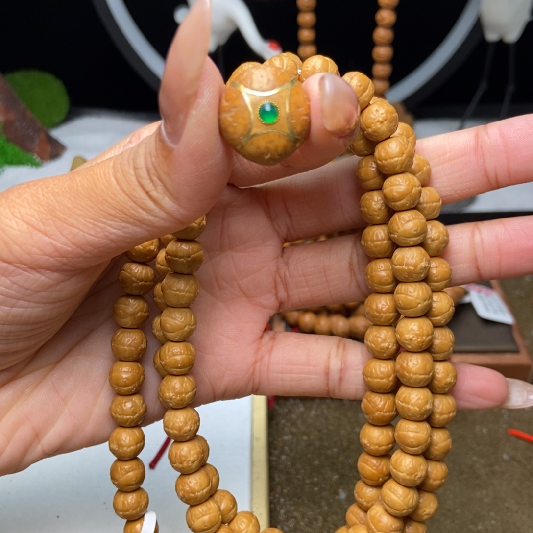 凤眼菩提吊坠猴头凤眼8左右