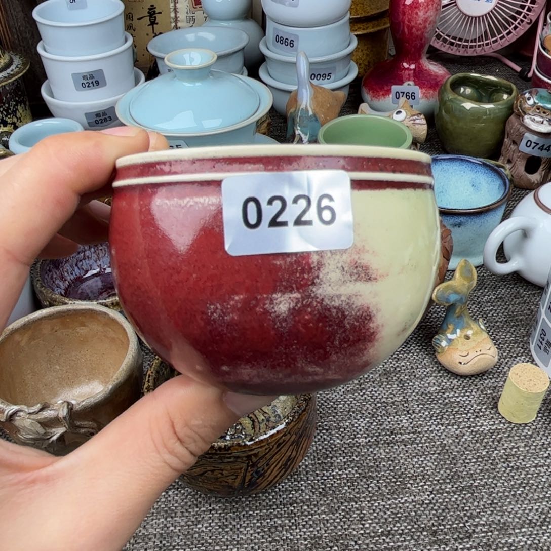 杯子钧瓷窑口自播原矿钧瓷18