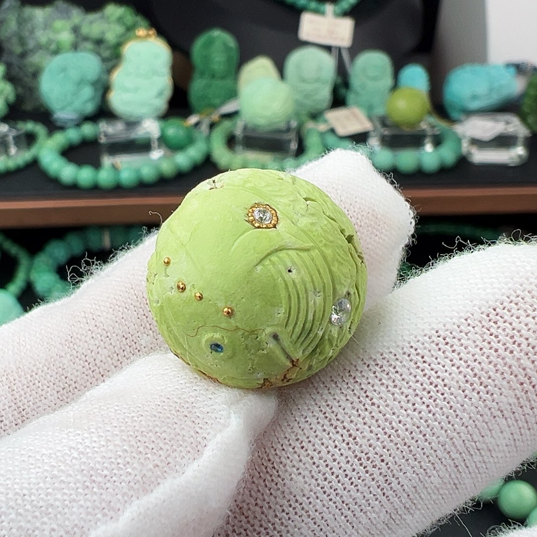 绿松石未镶嵌绿松石主播万丽