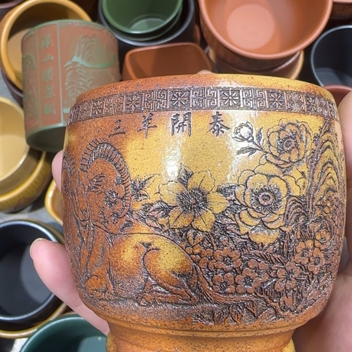 茶杯紫砂全手工制作工艺