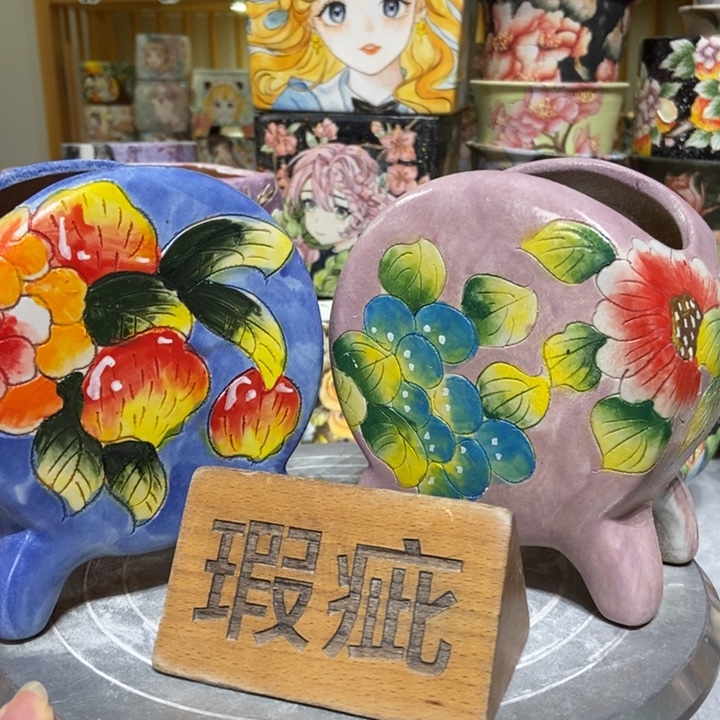 景德镇艺术手绘作品