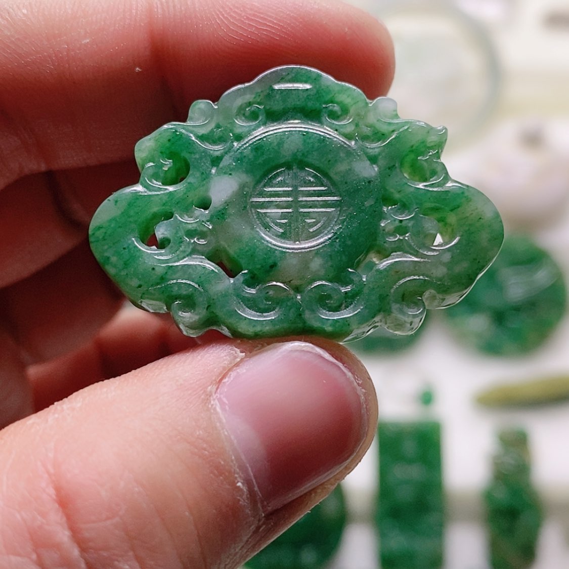 【闪购商品】独山玉挂件未镶嵌