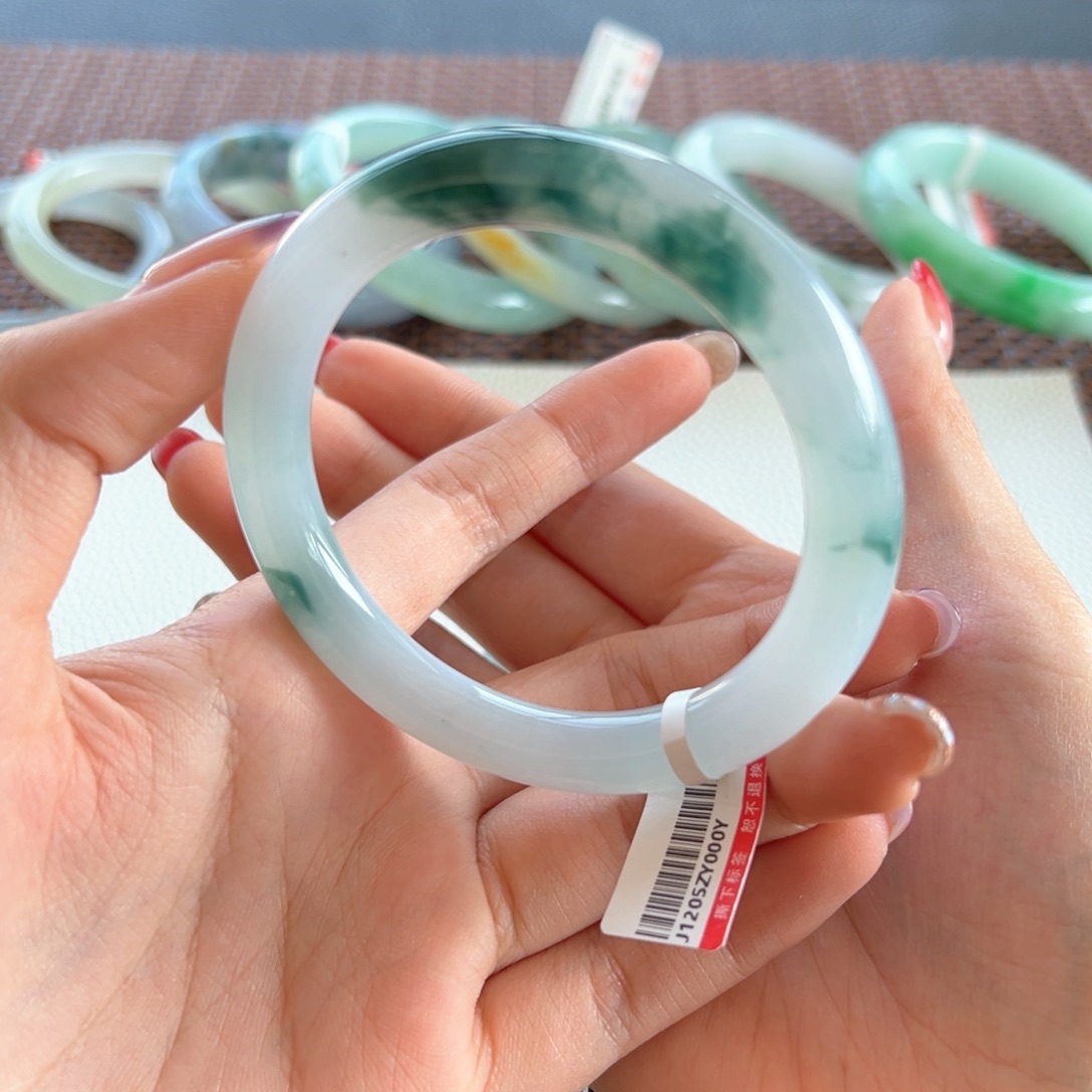 翡翠手镯未镶嵌22号 54.5