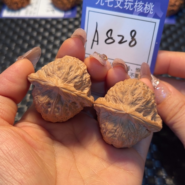 文玩核桃把件40南瓜墩A828