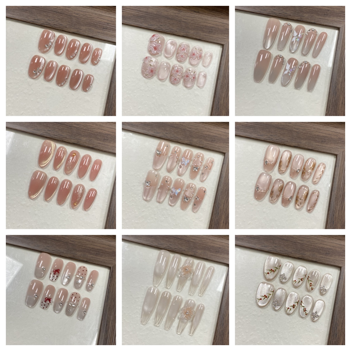 JDD【高级款现货福利孤品】美甲款式多样可选纯手工显白气质穿戴甲 