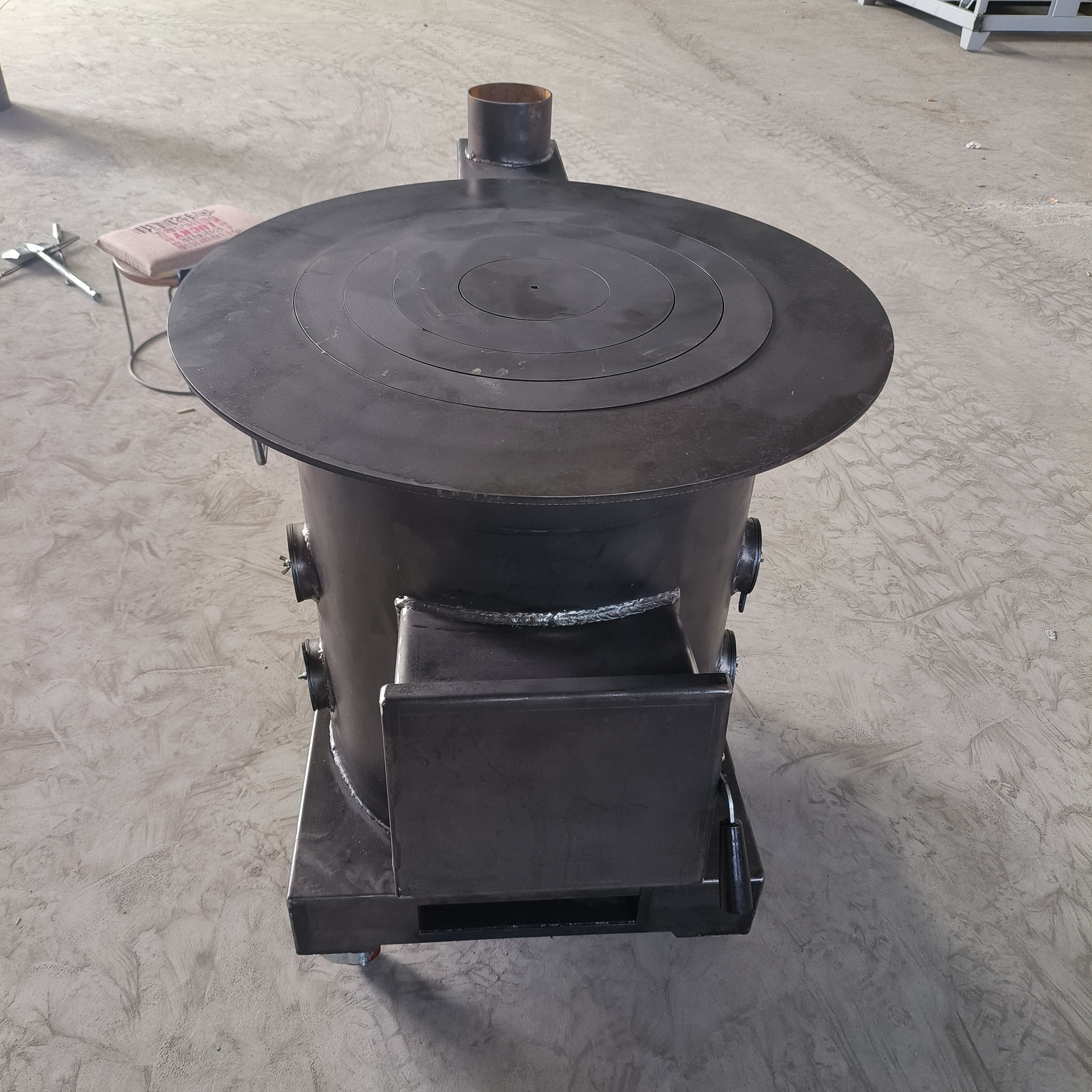 无烟气化炉底座，方形底座