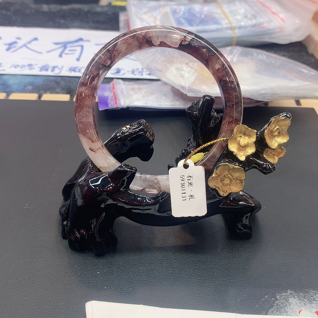 水晶手镯未镶嵌051（瑕疵5859