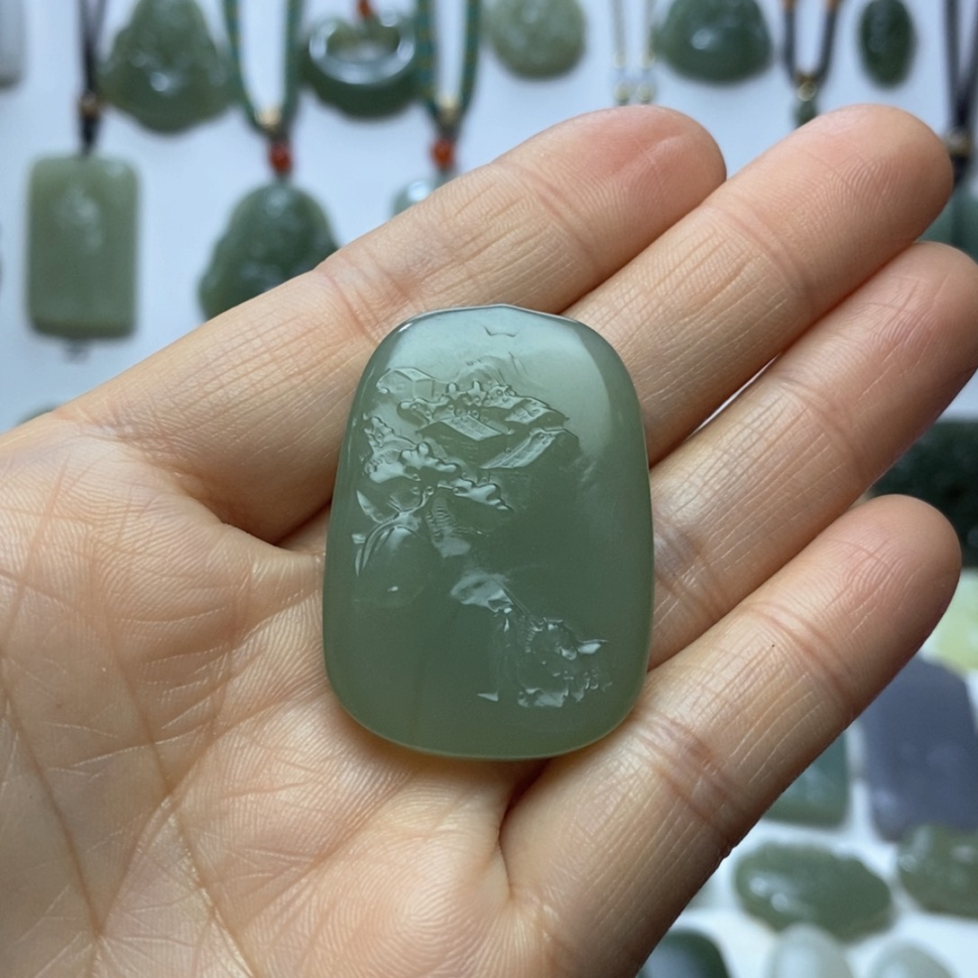 和田玉颈饰未镶嵌H****y