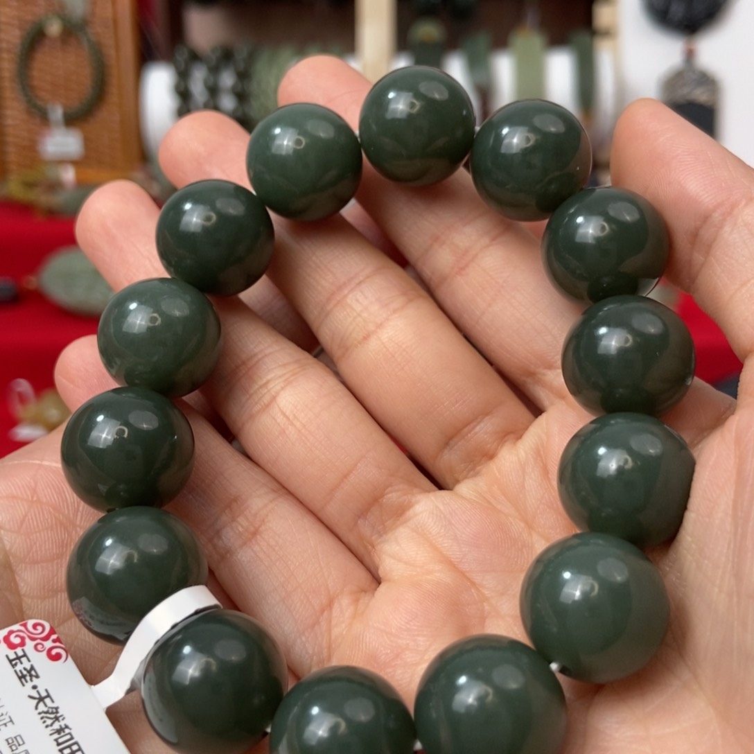 和田玉（糖玉）手串未镶嵌