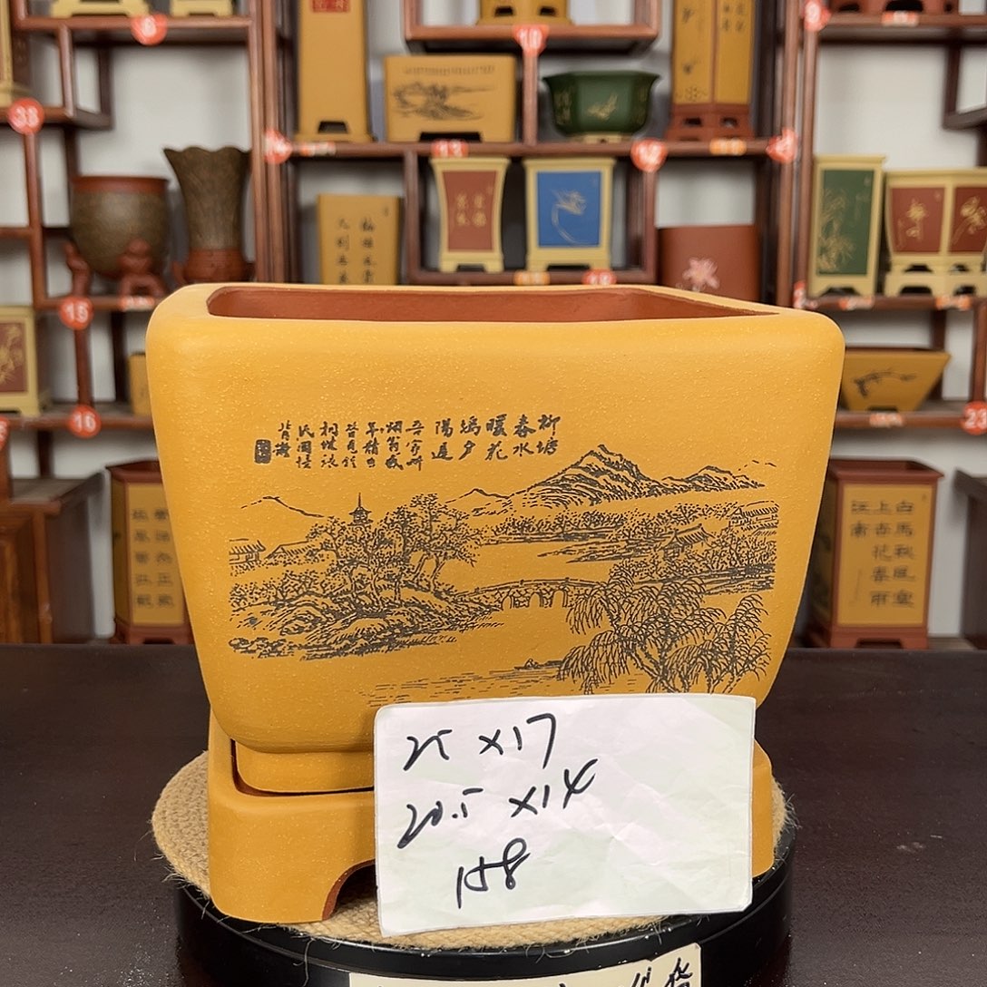 花盆紫砂紫砂花盆