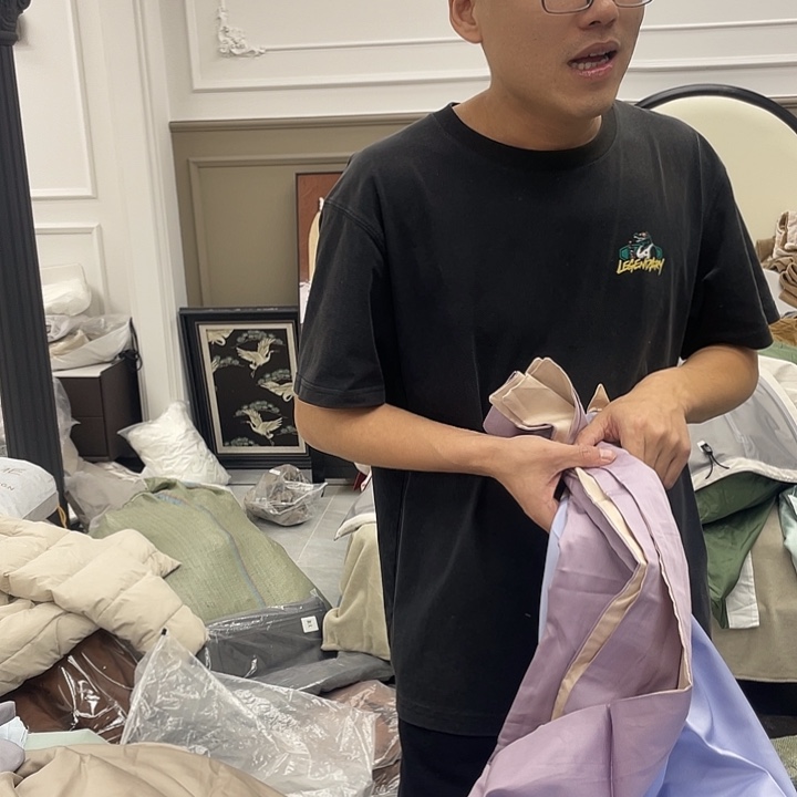 用***1棉全棉棉全棉038两对枕套