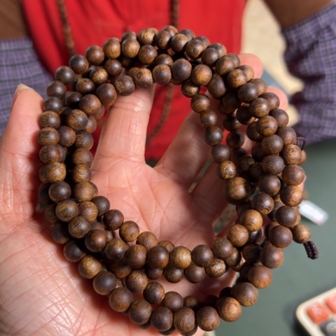 沉香手串装勺子存放料18克卡0.7多样性发1条