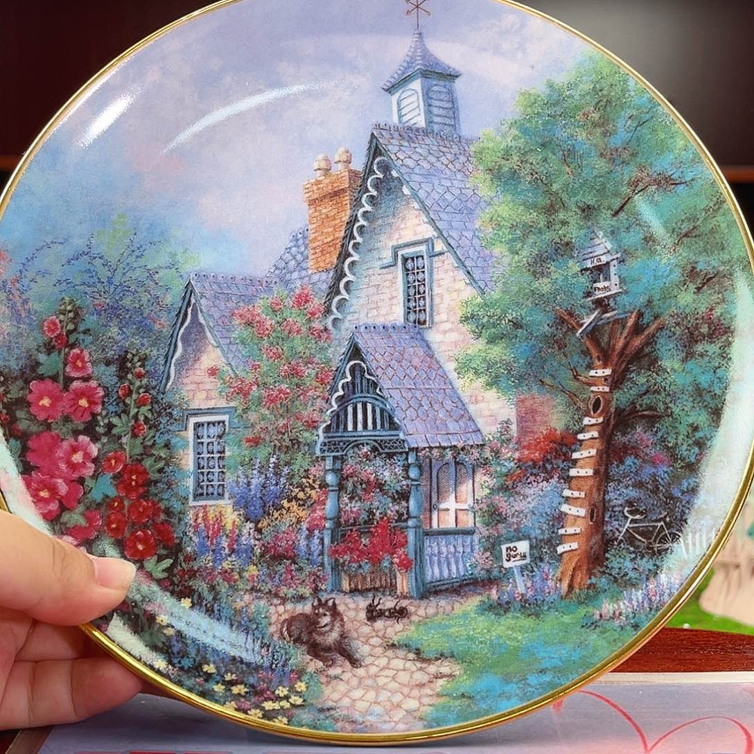 紫砂茶宠小房子微缩景观