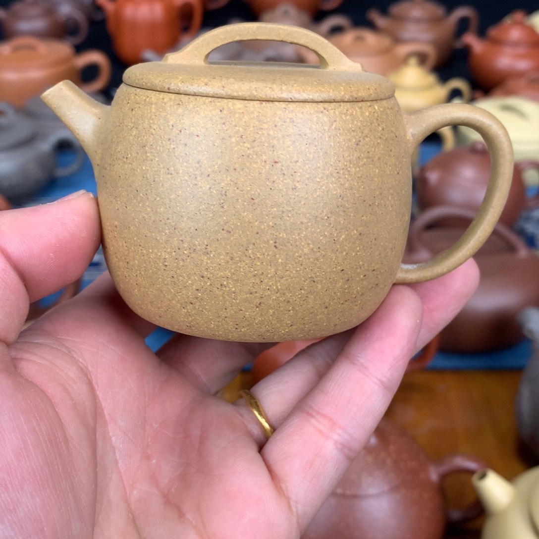 紫砂茶杯大****子原矿紫砂