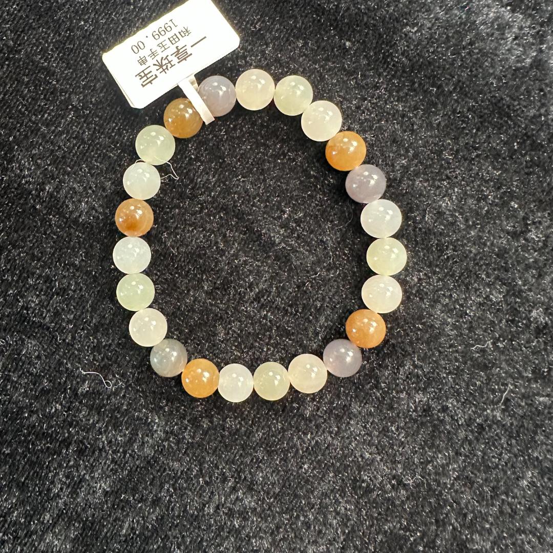 【2508300032】 和田玉手串-多样性发货