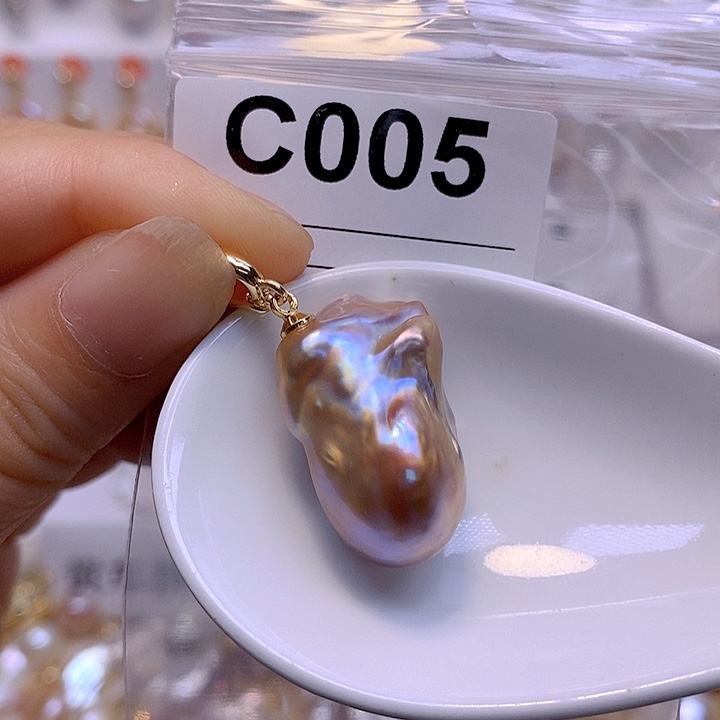 淡水珍珠未镶嵌颈饰