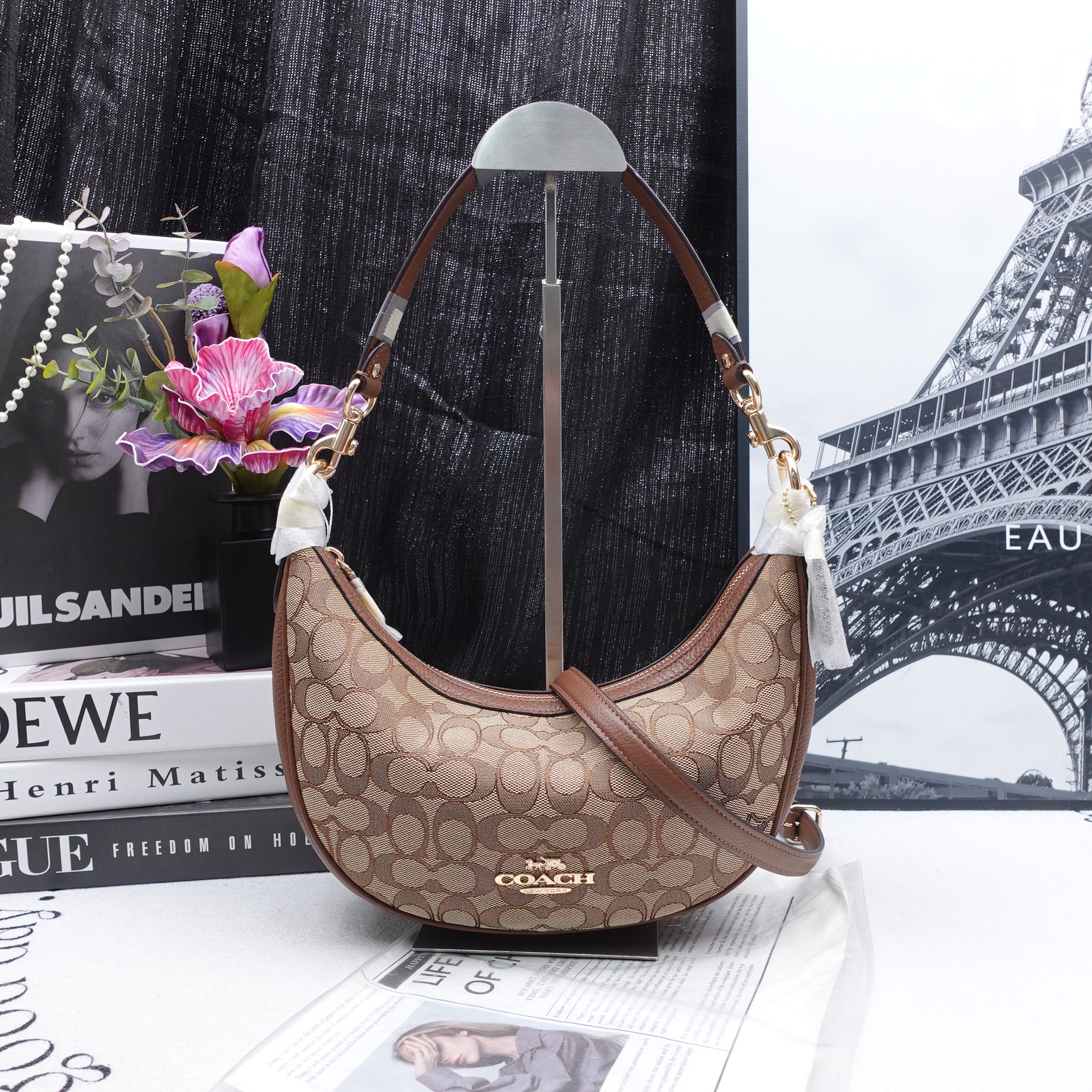 95新 COACH/蔻驰 单肩包/T10164909