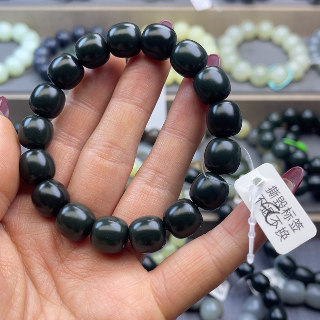 和田玉手链未镶嵌