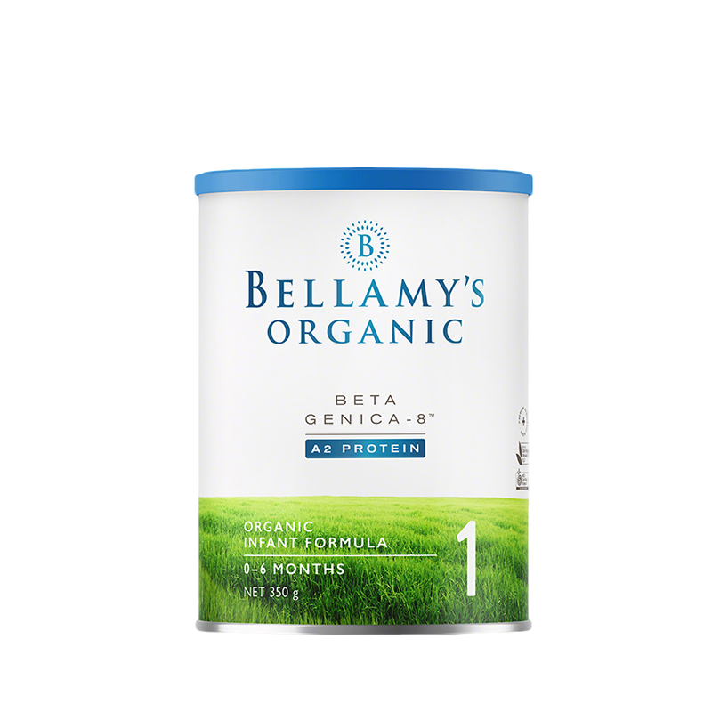 贝拉米白金有机A2蛋白婴幼儿配方奶粉宝宝DHA营养1段350g