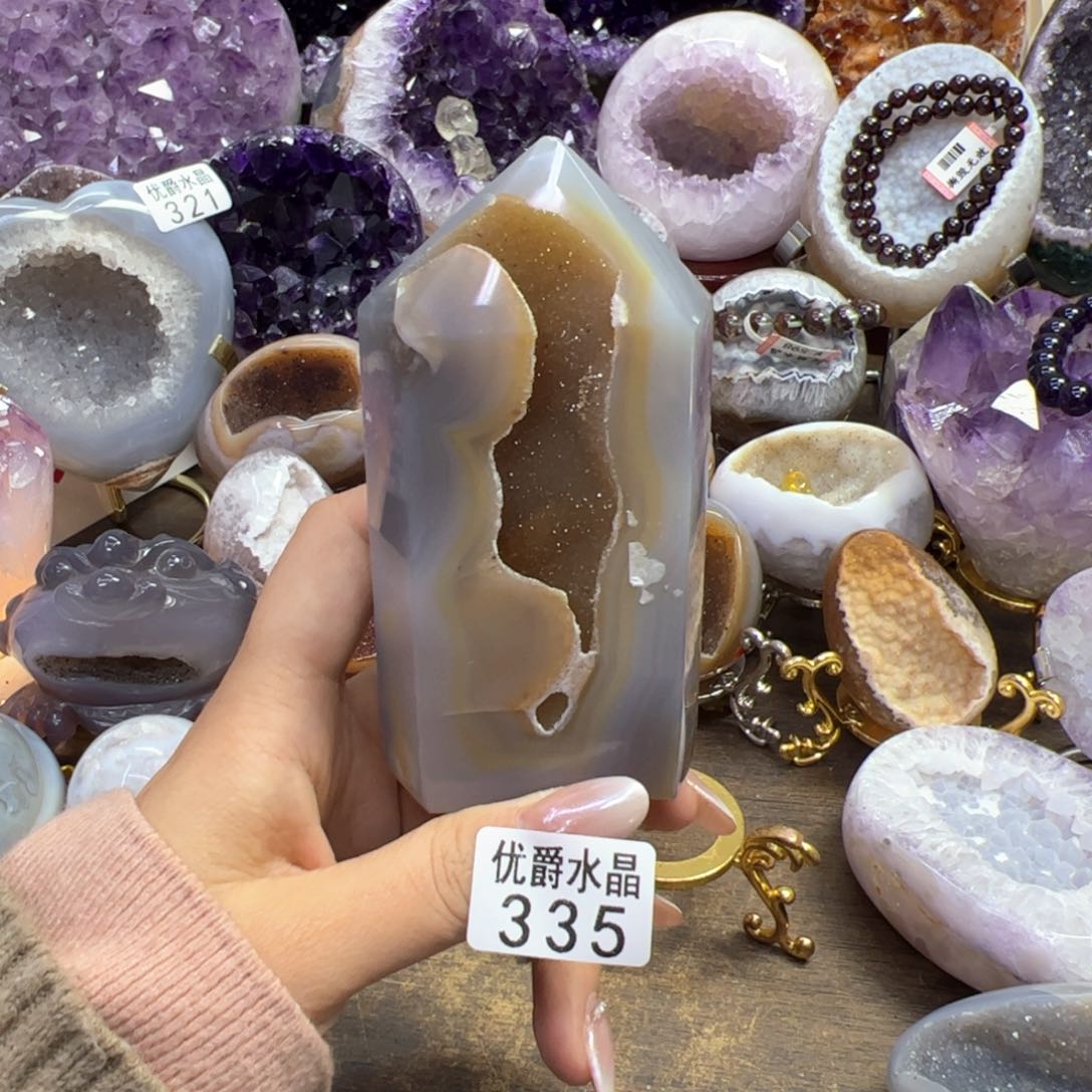 未镶嵌大型摆件（非配饰）紫晶335