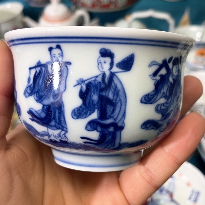 景德镇陶瓷主人杯陶瓷1334