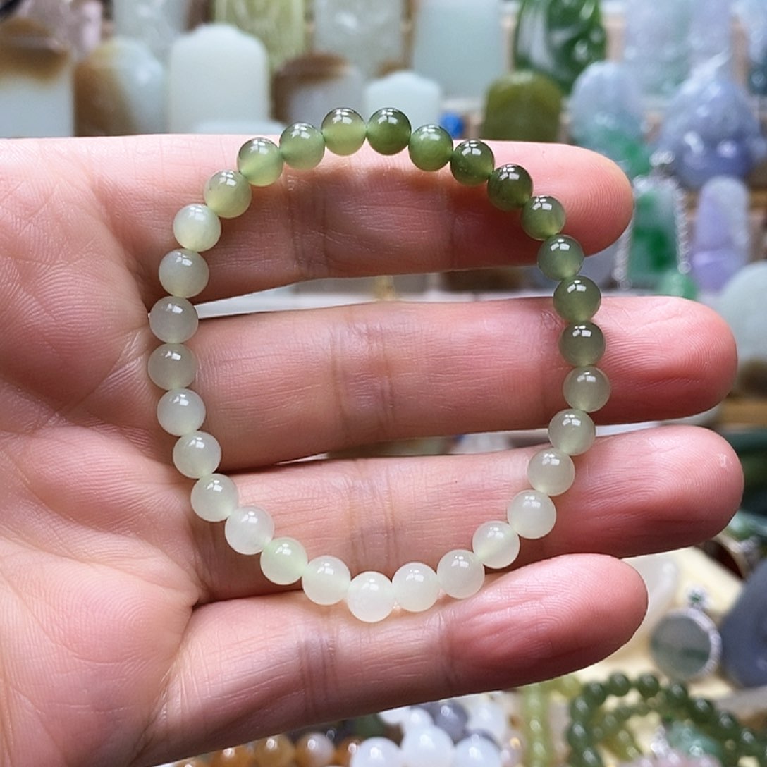 和田玉手链未镶嵌