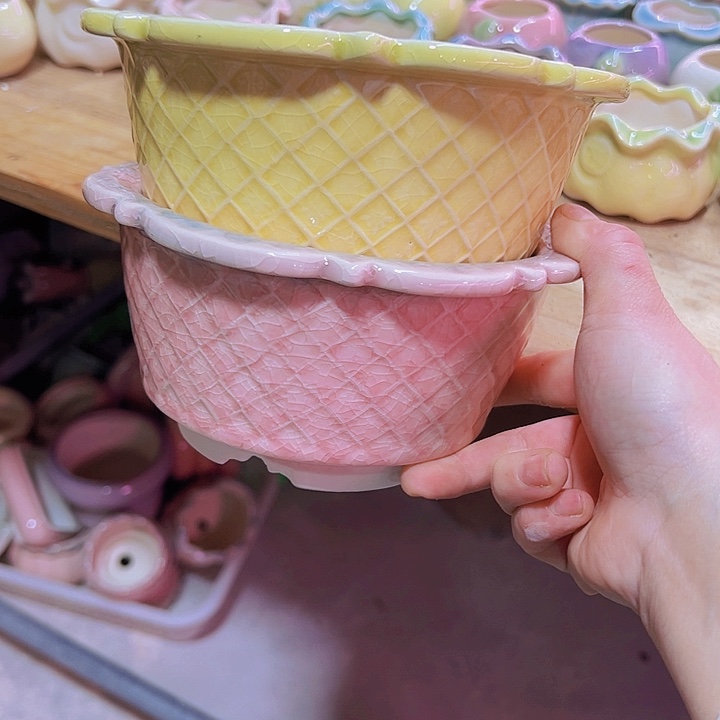 陶瓷花盆当场凑满12包邮