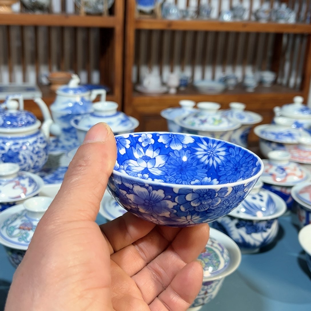 錡镇堂手工手绘杯