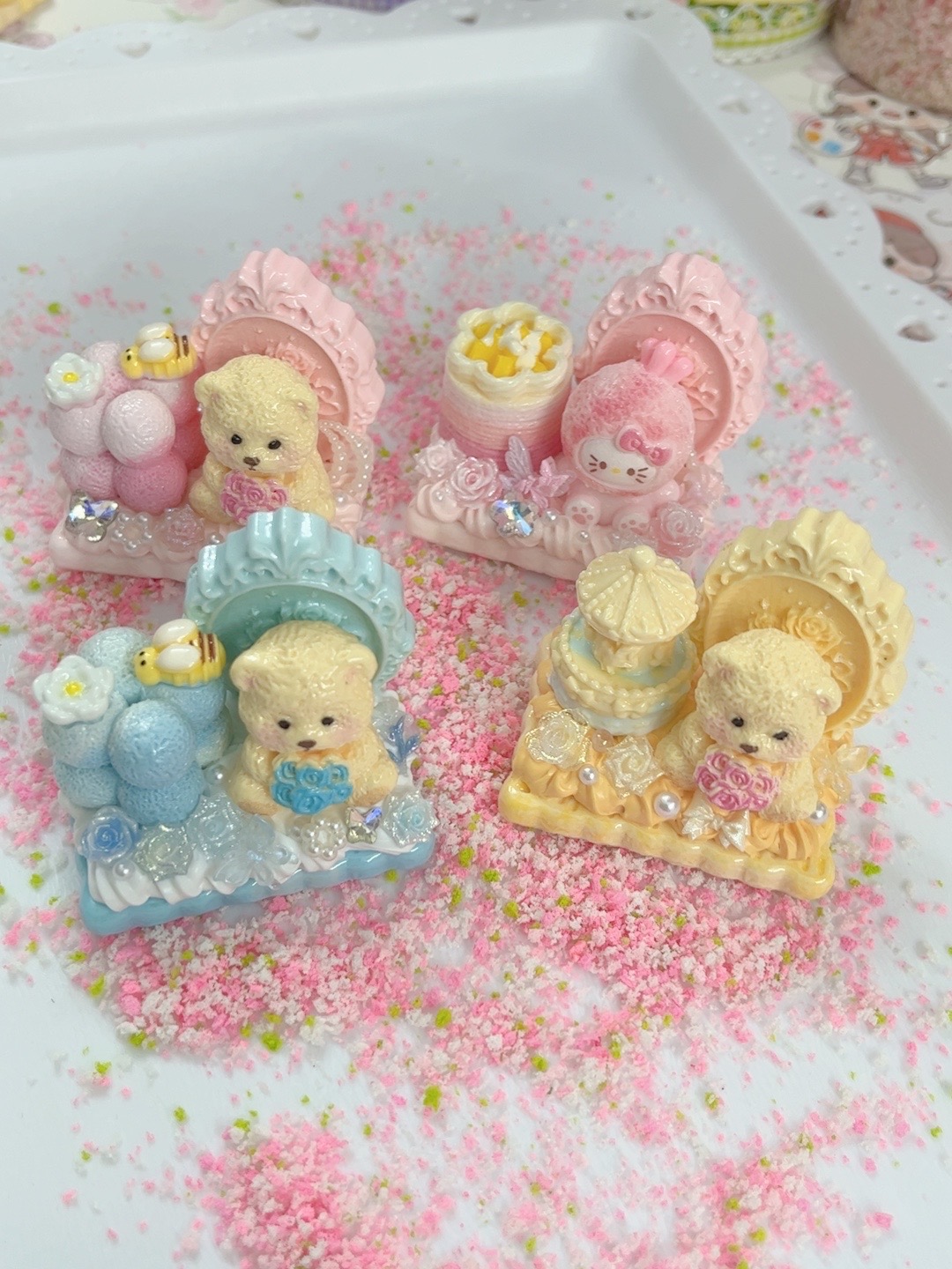 食玩Diy手工摆台创意可爱风格可作冰箱贴家用好物