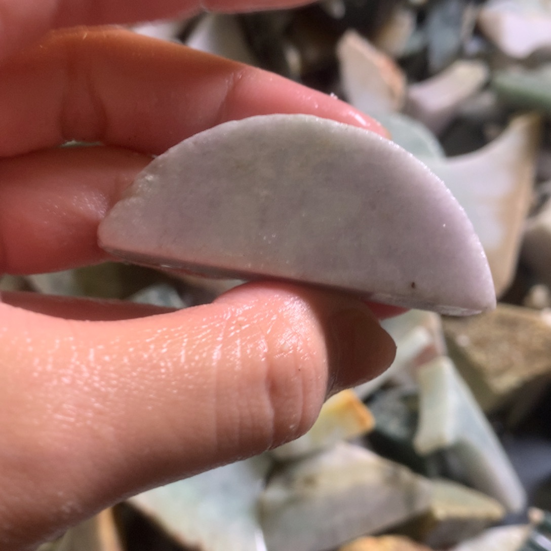 翡翠颈饰未镶嵌缅甸翡翠