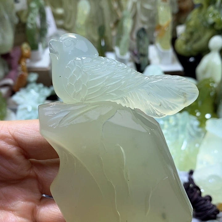 岫玉岫玉摆件未镶嵌