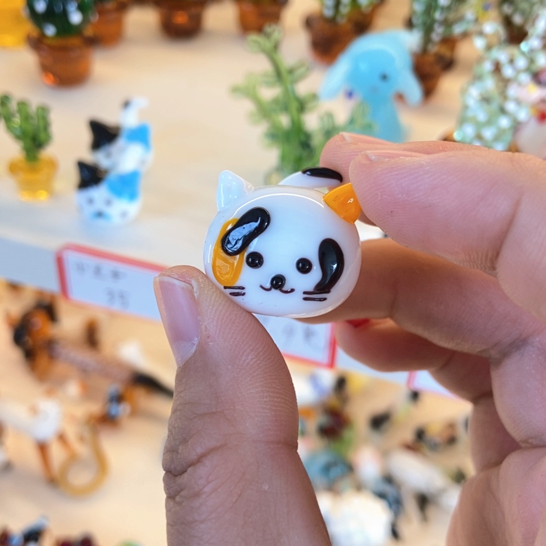琉璃手工艺品三花