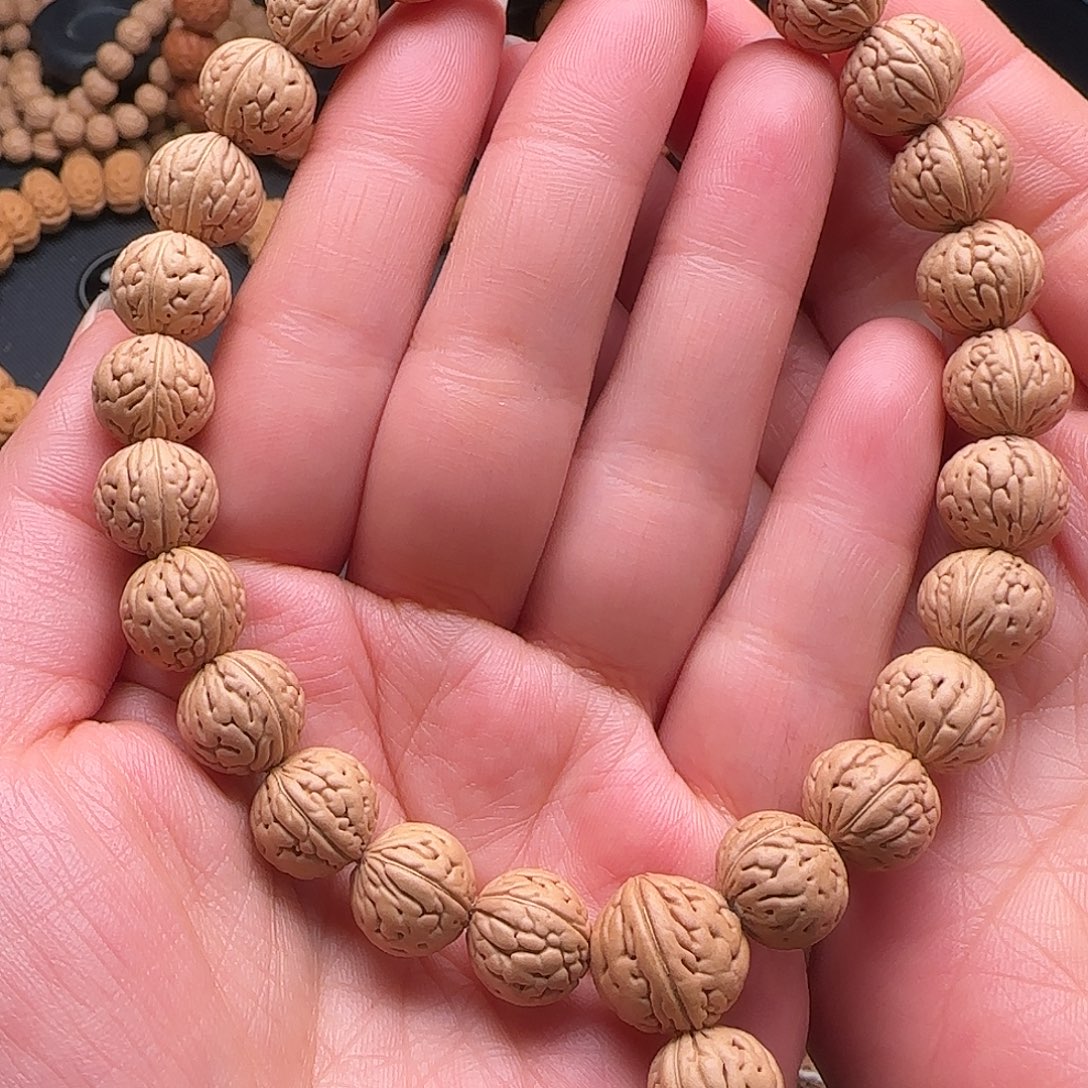 手串桃核地道凤麟片桃核手持