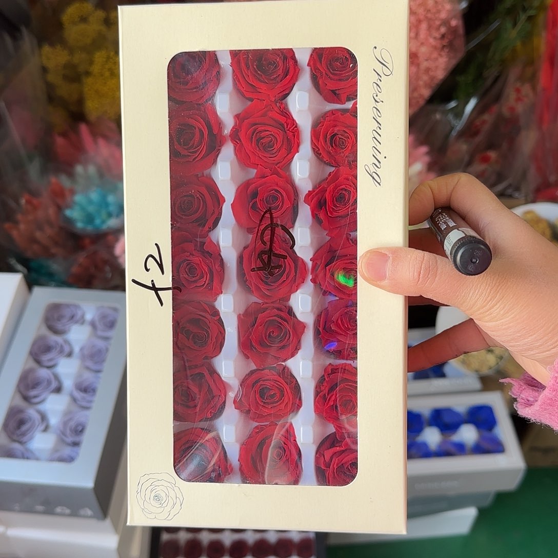 F2号红玫瑰21朵小花