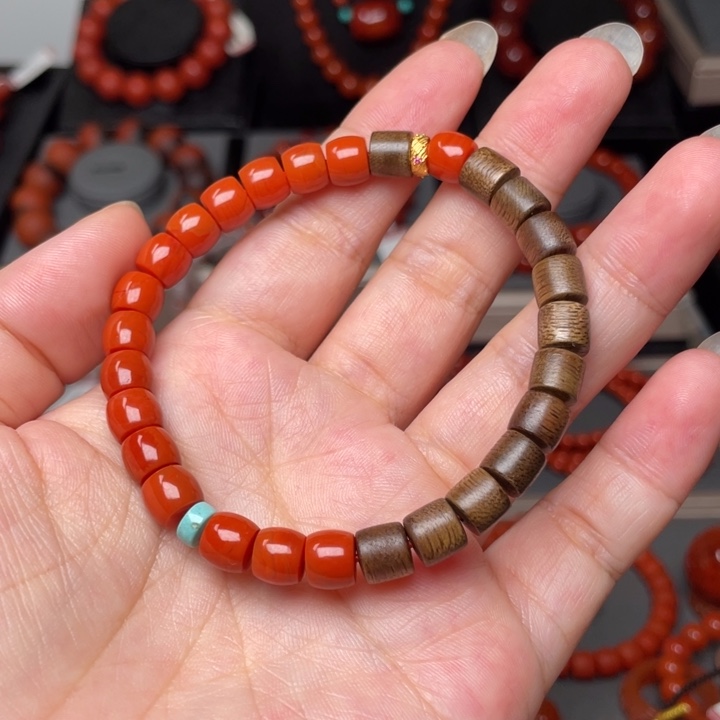 手链未镶嵌南红玛瑙