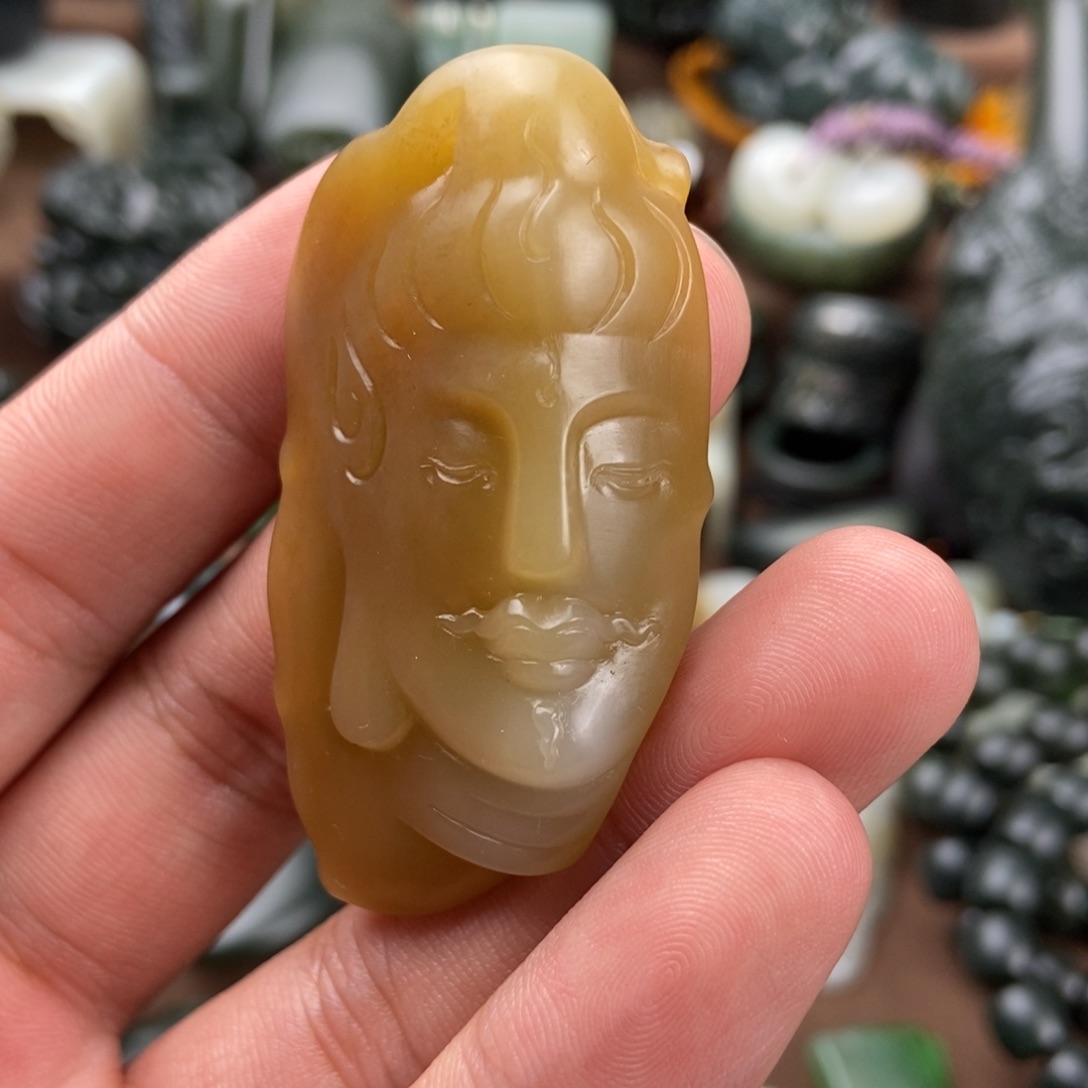 和田玉挂件未镶嵌