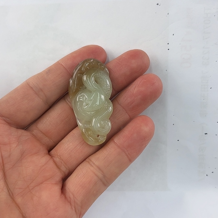 吊坠(不含链)未镶嵌和田玉