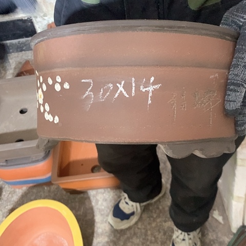 紫砂花盆手工制作