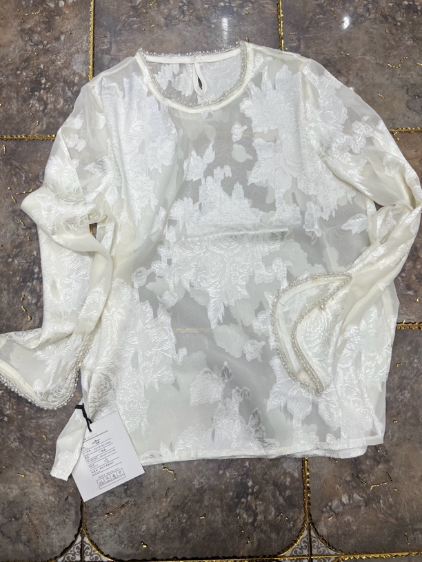 重工刺绣新高级感别致上衣女