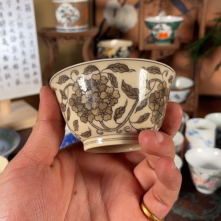 瓷摆件景德镇陶瓷老陶