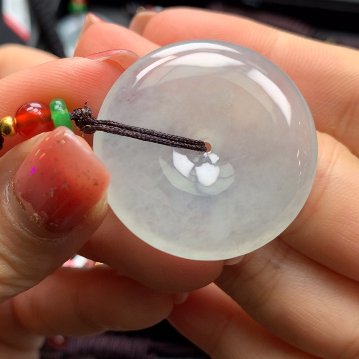 翡翠颈饰未镶嵌翡翠饰品33.3-5.4