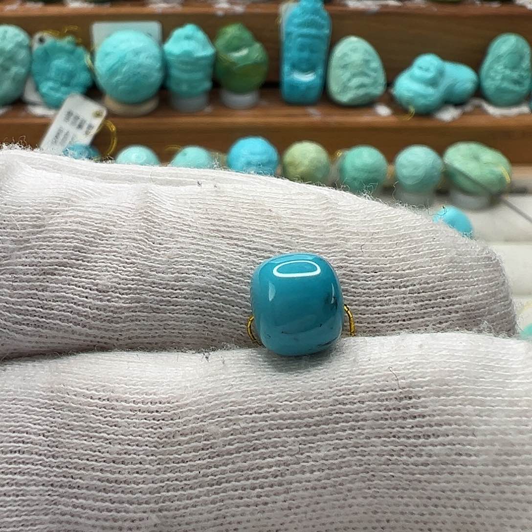 绿松石老型珠 未镶嵌