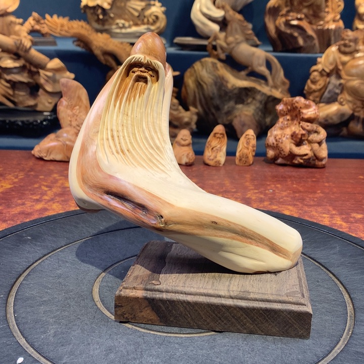 柏木（崖柏）根雕摆件