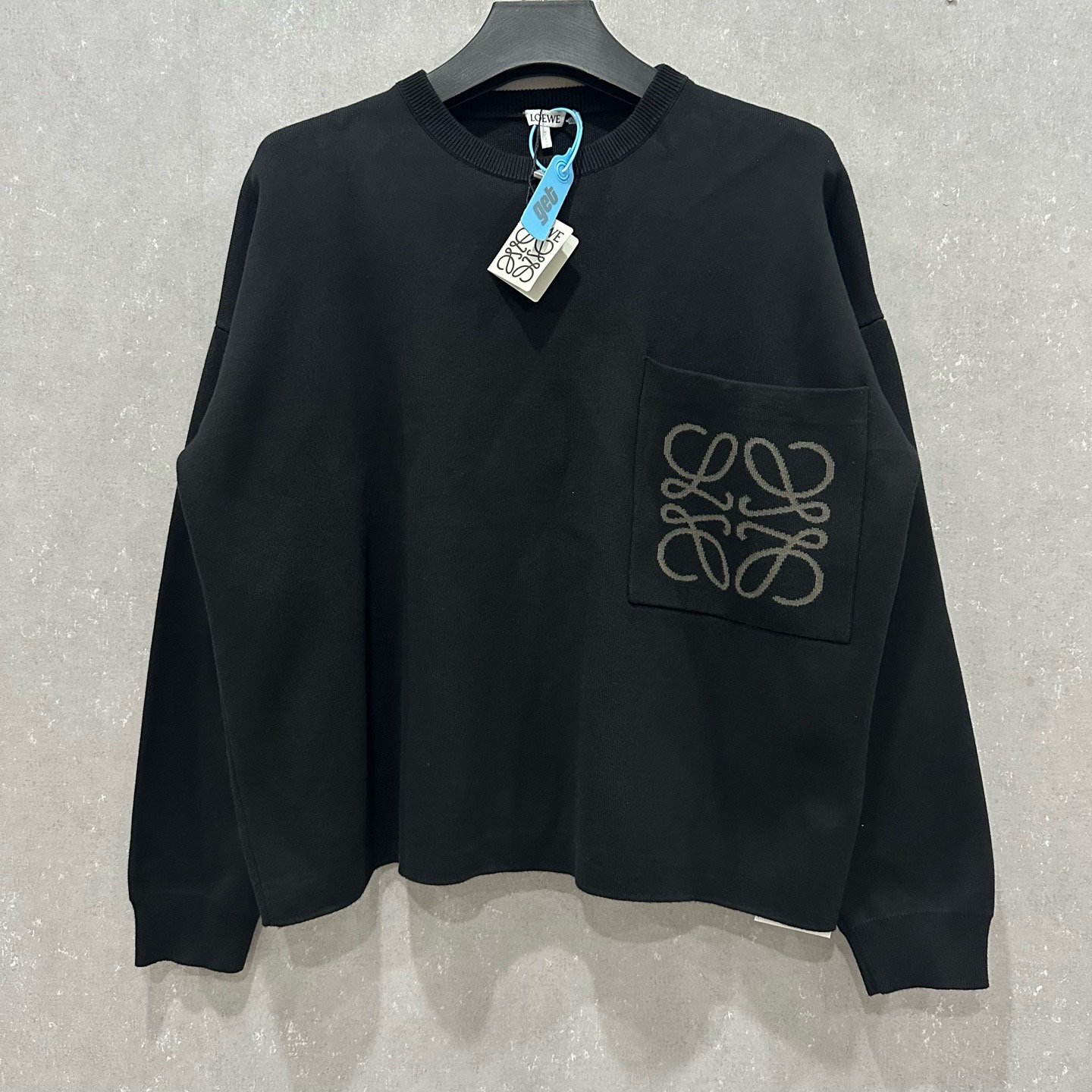 未使用 LOEWE/罗意威 徽标口袋宽松卫衣M码/005711