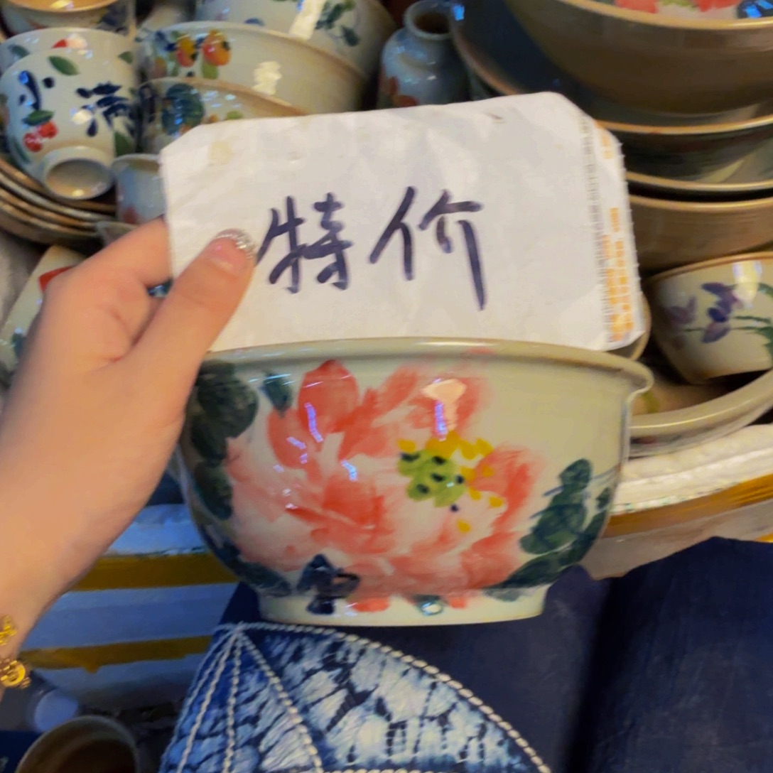 瓷片景德镇陶瓷手工手绘