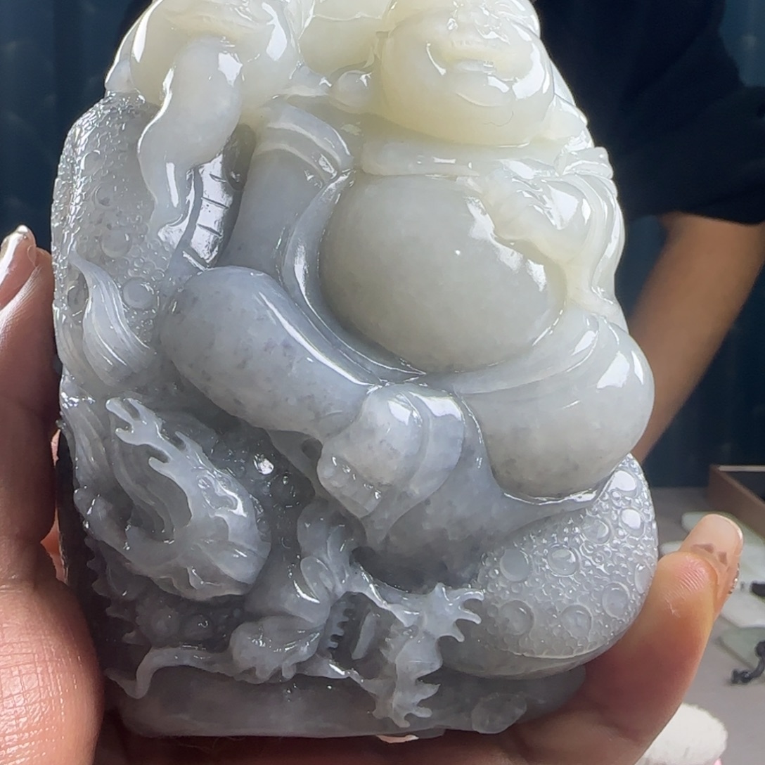 和田玉未镶嵌摆件